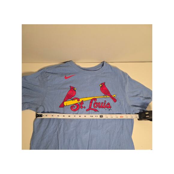 Nike Tee St. Louis Cardinals Women's Large T Shirt Baseball 48 Bader Game Day - Picture 6 of 8